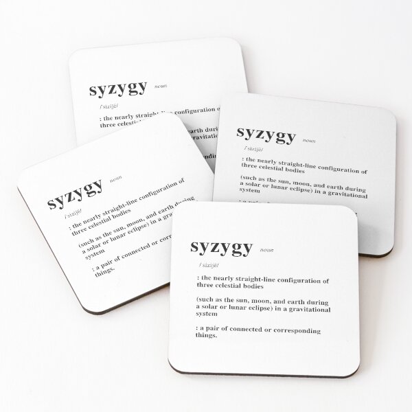 Item preview, Typography | Syzygy designed and sold by NICKYB0Y.
