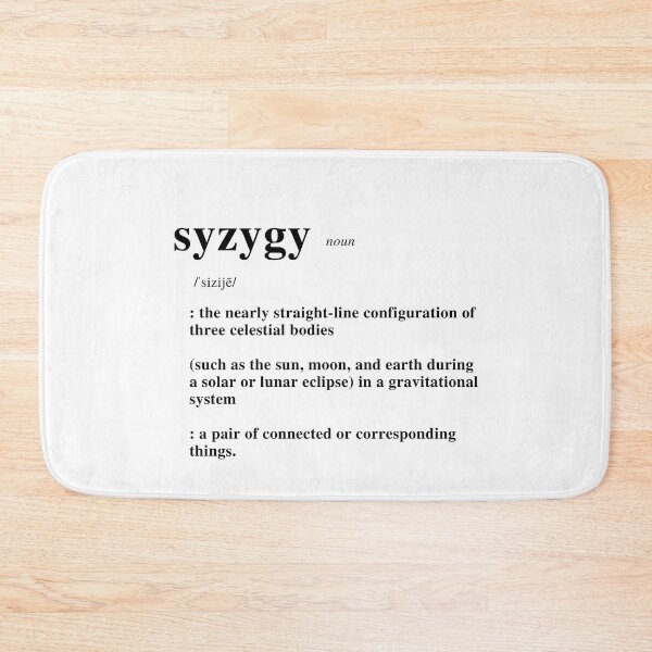 Item preview, Typography | Syzygy designed and sold by NICKYB0Y.