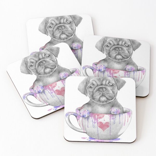 Item preview, Perros en una taza designed and sold by GoDesign1.