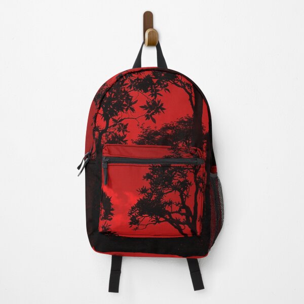 Item preview, Exotic Tropical Trees Silhouette, Socotra Island Red designed and sold by worldways.