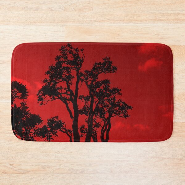 Item preview, Exotic Tropical Trees Silhouette, Socotra Island Red designed and sold by worldways.