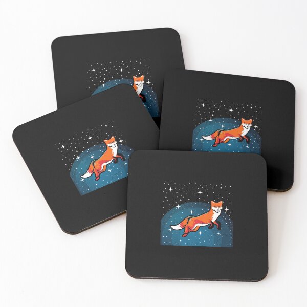 Item preview, Space foxes designed and sold by PeaceyArt.