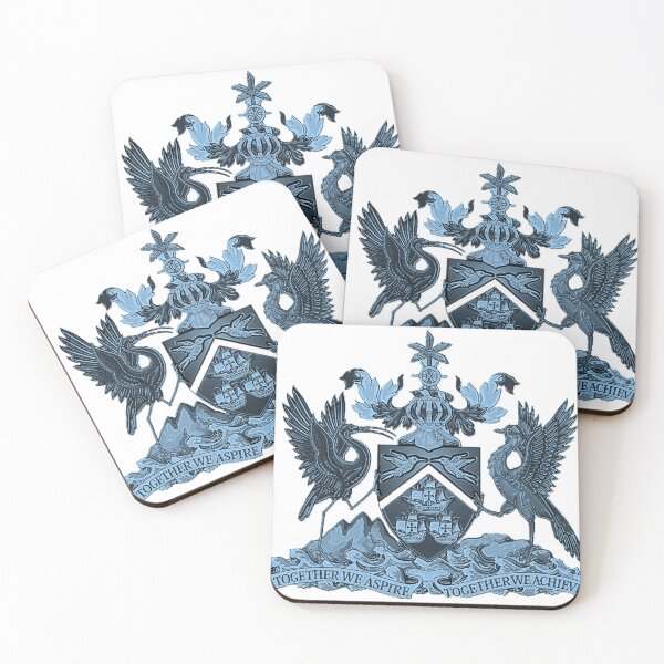 Item preview, Trinidad & Tobago Coat Of Arms (BE) designed and sold by Boakes-Digital.