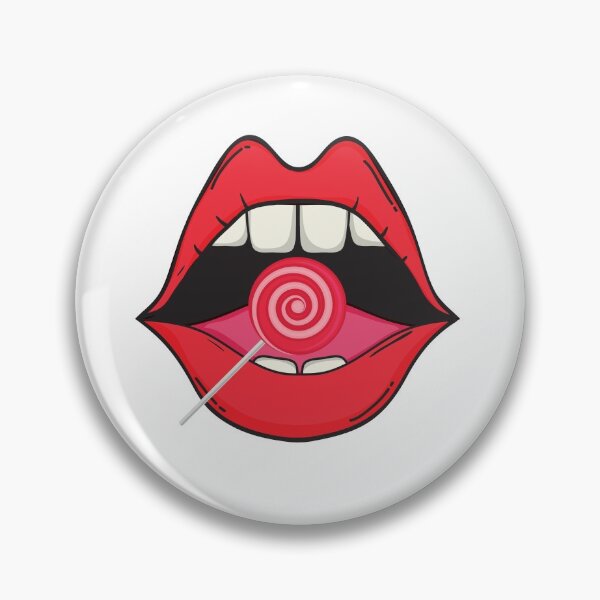 Artikelvorschau, Lolipop Rote Lippen entworfen und verkauft von Pornboon.