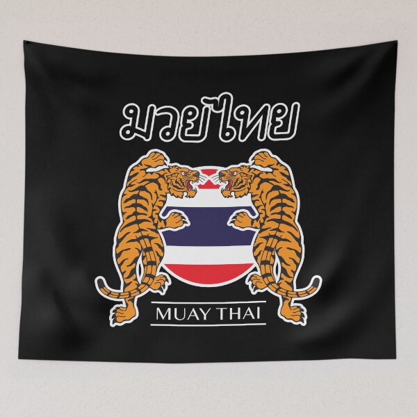 Item preview, Muay Thai Tiger Yant Thailand Martial Art for Toi Muay Fighter designed and sold by screenworks.
