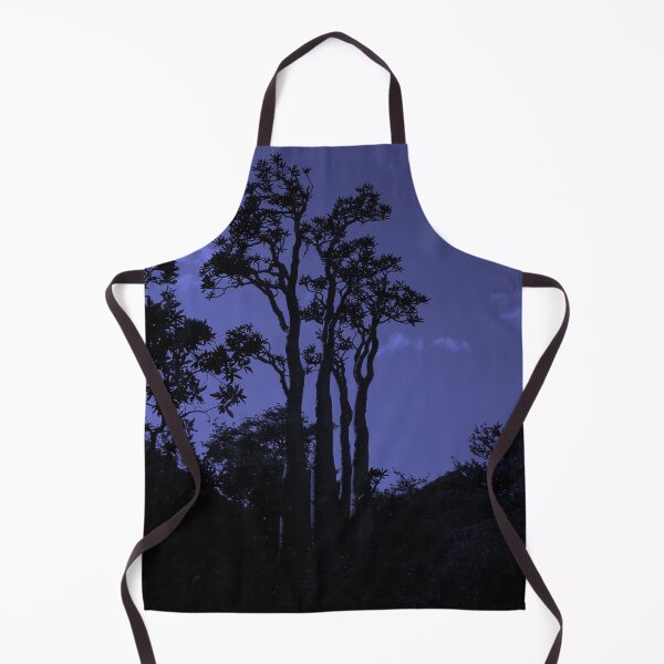 Item preview, Exotic Tropical Trees Silhouette, Socotra Island Blue designed and sold by worldways.