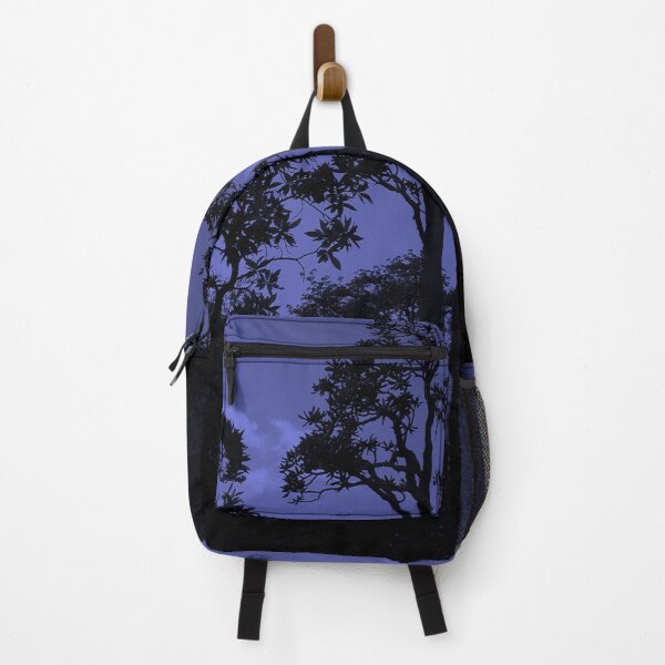 Item preview, Exotic Tropical Trees Silhouette, Socotra Island Blue designed and sold by worldways.