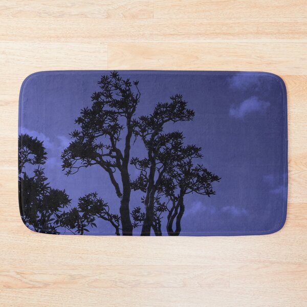 Item preview, Exotic Tropical Trees Silhouette, Socotra Island Blue designed and sold by worldways.