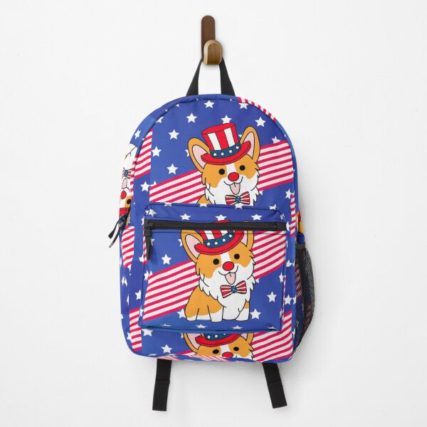 Item preview, Patriotic Corgi 4th of july USA america designed and sold by Mixture-DESIGN.