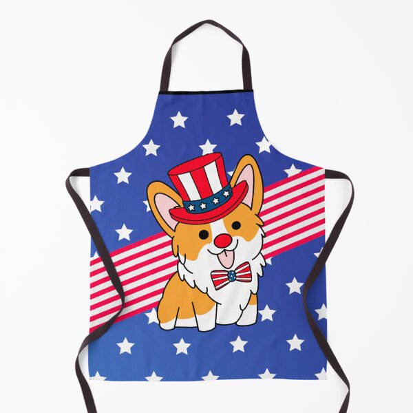 Item preview, Patriotic Corgi 4th of july USA america designed and sold by Mixture-DESIGN.