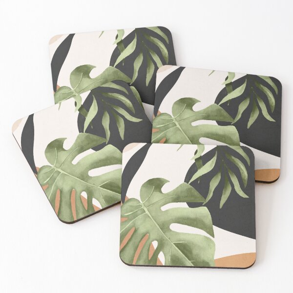Item preview, Abstract Art Tropical Leaves 23 designed and sold by ThingDesign.