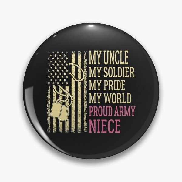 Item preview, My Uncle My Soldier Hero Proud Army Niece Pride Military Sweatshirt85 designed and sold by ayeshacl.