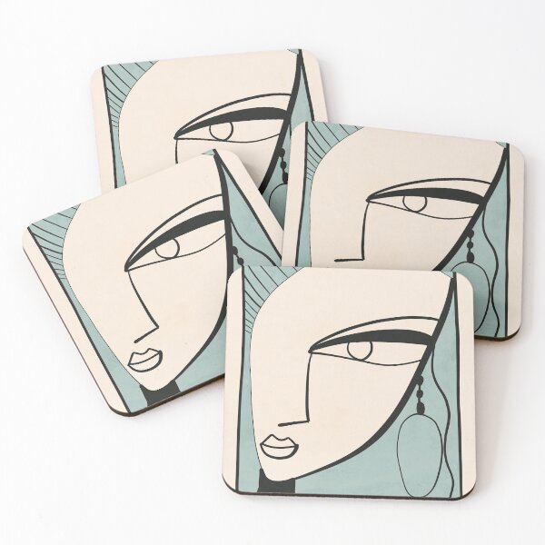 Item preview, Abstract Face 34 designed and sold by ThingDesign.