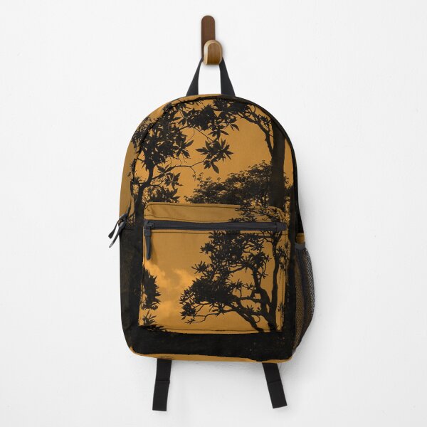 Item preview, Exotic Tropical Trees Silhouette, Socotra Island Sepia designed and sold by worldways.