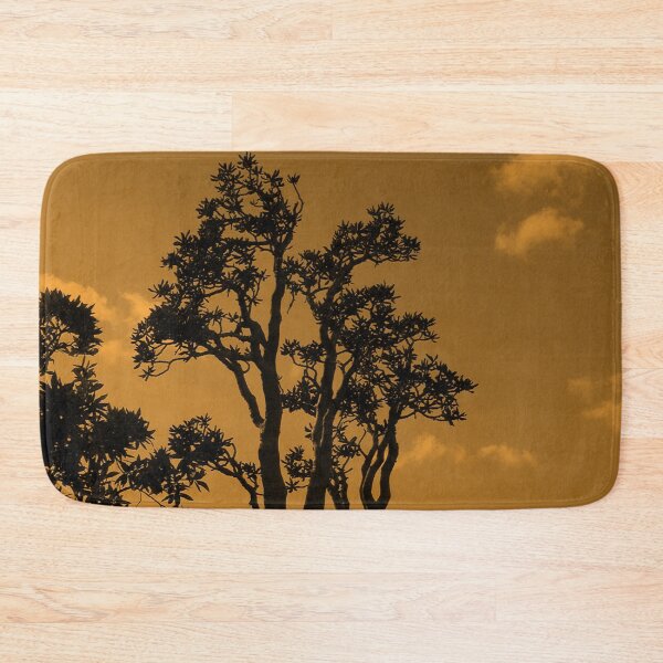 Item preview, Exotic Tropical Trees Silhouette, Socotra Island Sepia designed and sold by worldways.