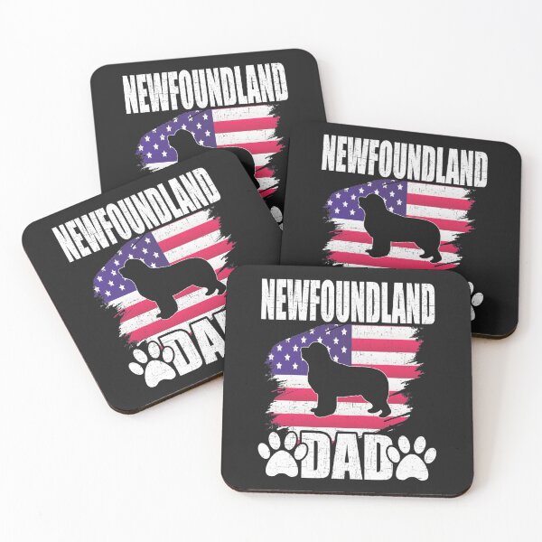 Item preview, Newfoundland Dad Dog Lover American US Flag Sweatshirt94 designed and sold by ayeshacl.