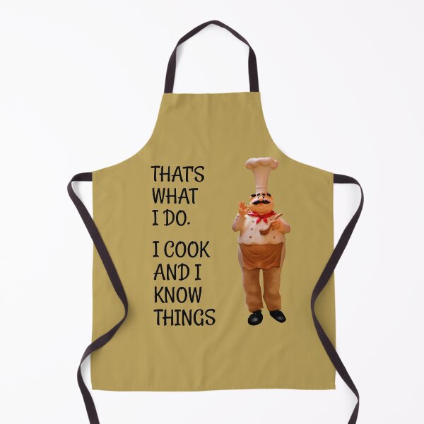 Item preview, THAT'S WHAT I DO I COOK AND I KNOW THINGS - Funny Chef Dad designed and sold by Danicus666.