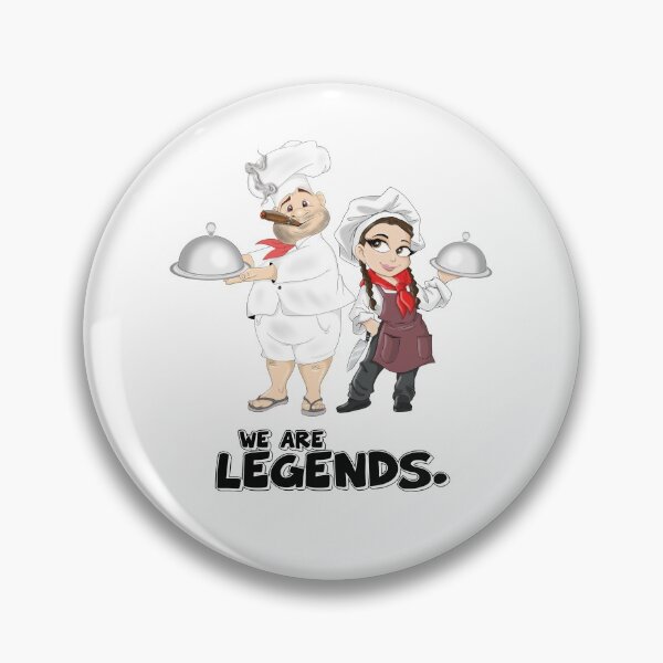 Item preview, We are Legends (Chefs) designed and sold by Balazs Borzon.