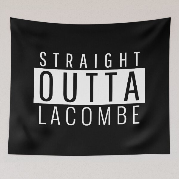 Item preview, Straight Outta Lacombe  designed and sold by Teelogic.
