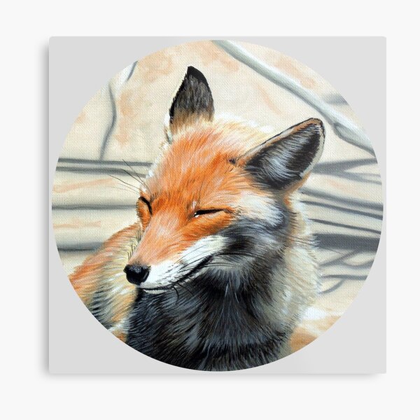 Item preview, Sly Fox (grey) designed and sold by SandraWarmerdam.