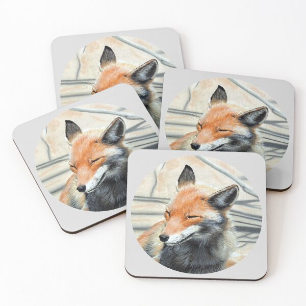 Item preview, Sly Fox (grey) designed and sold by SandraWarmerdam.