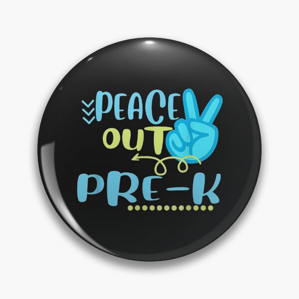 Item preview, Peace Out PreK Funny End Of School Year Teacher Student TShirt58 designed and sold by ayeshacl.