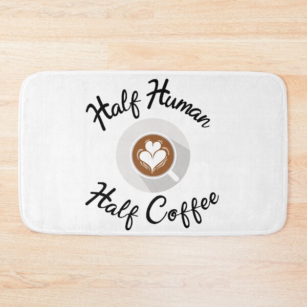 Item preview, Half Human Half Coffee designed and sold by AmazingViews.
