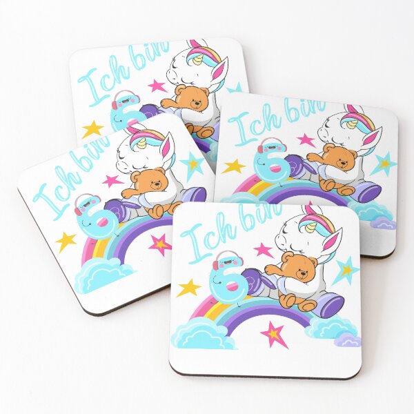 Item preview, Girls 6th birthday unicorn teddy kids designed and sold by lotushaza.