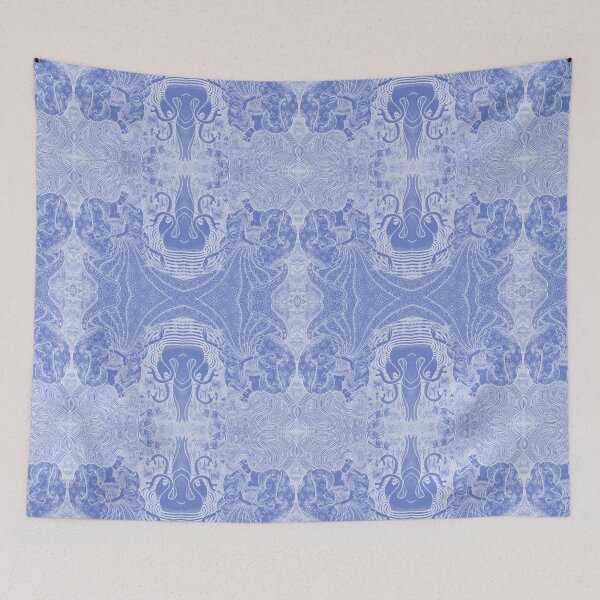 Item preview, Be In The Flow .. Lady and Swans Dolce Leda's Meditation Jan Toorop in Blue designed and sold by SpiritGifts.