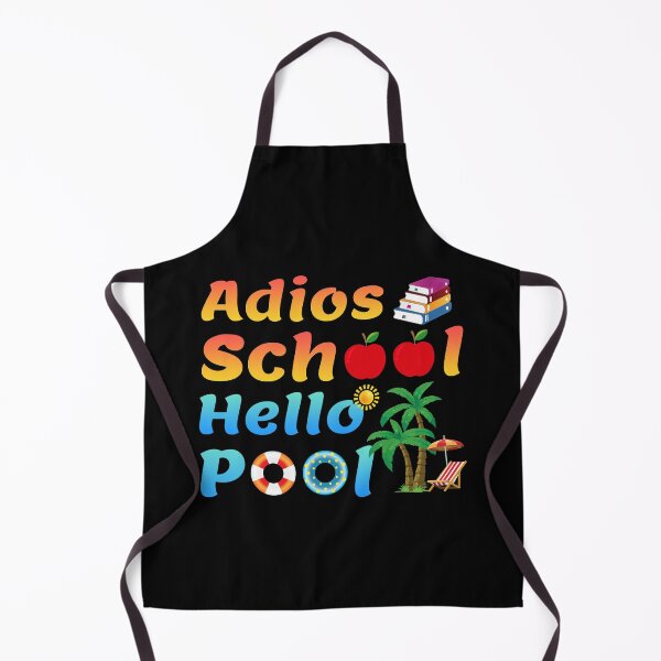Item preview, Adios School Hello Pool Funny Summer T-shirt designed and sold by kingfordesign.