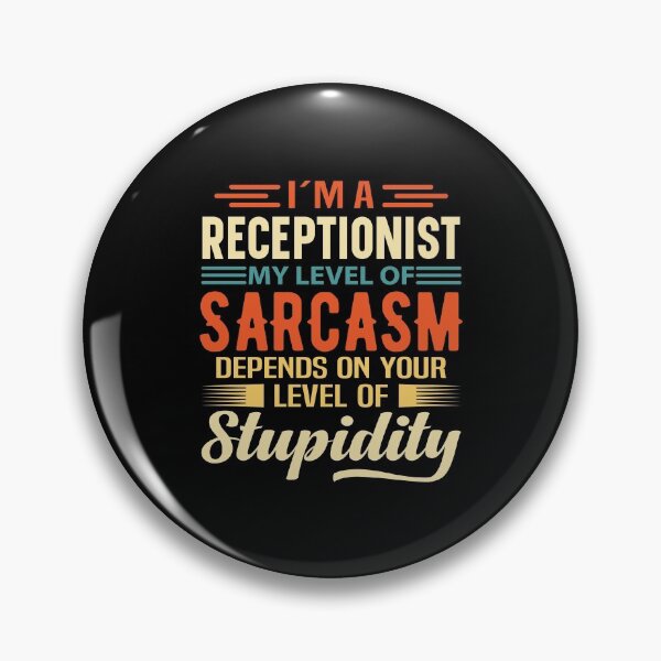 Item preview, I'm A Receptionist Receptionist designed and sold by wittyshop.