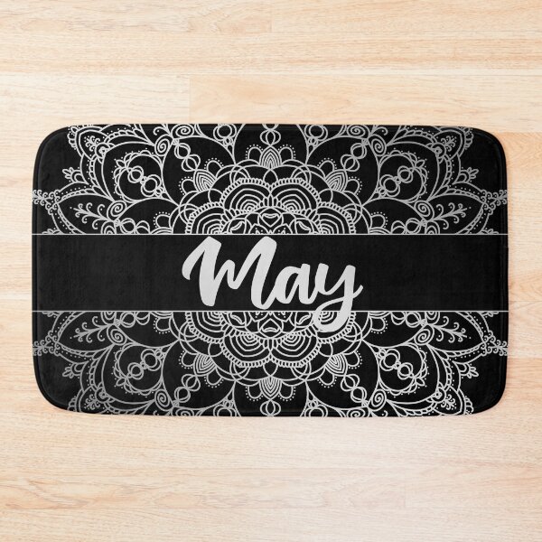 Item preview, May month for bullet journal in silver designed and sold by felinefeelings.