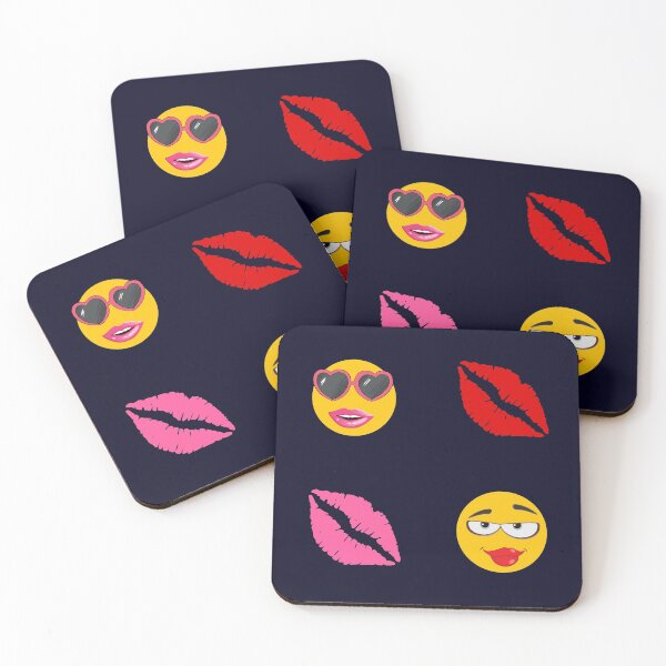 Item preview, Cute lips emoji designed and sold by ArTips.