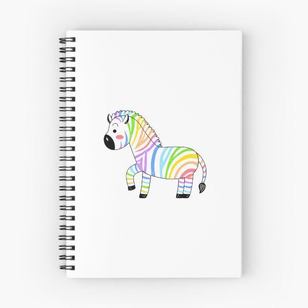 Item preview, Rainbow zebra designed and sold by PlanetAries.