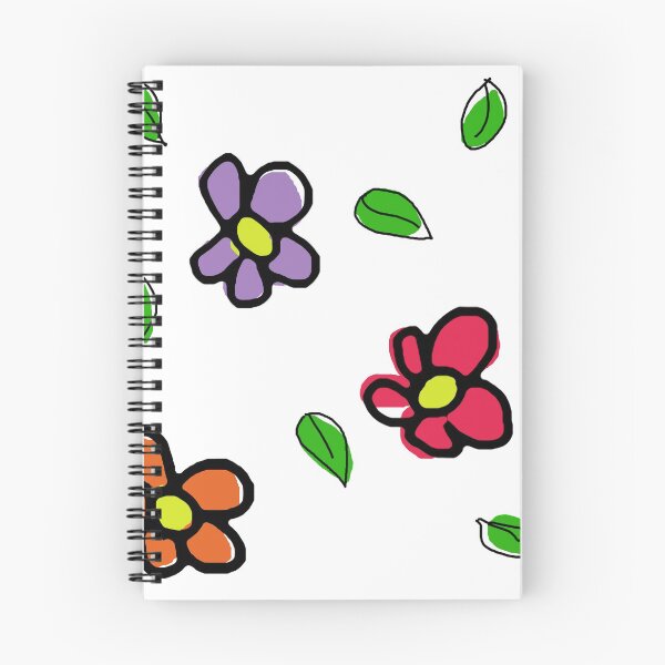 Item preview, flowy florals designed and sold by PBerry.