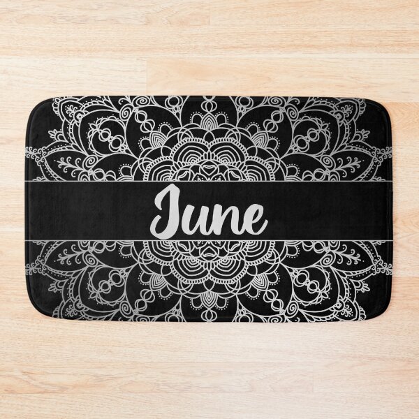 Item preview, June month for bullet journal in silver designed and sold by felinefeelings.