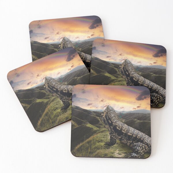 Item preview, Tegu and Rainbow  designed and sold by Spikesandscales.