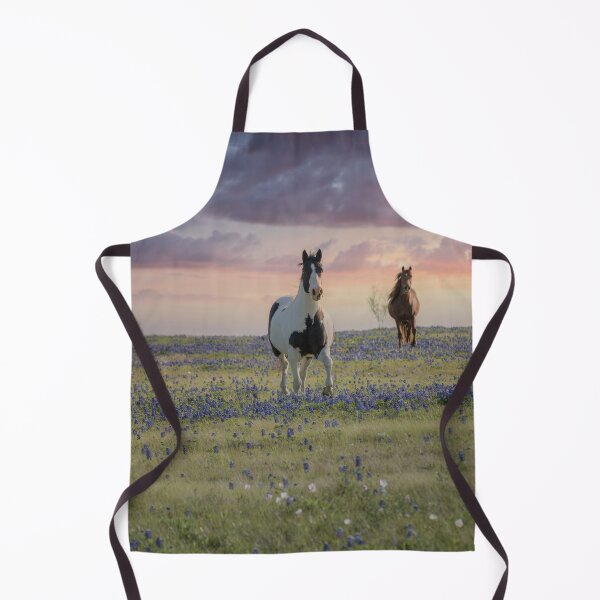 Item preview, Paint horse Galloping through the Bluebonnets designed and sold by BerryvineImage.