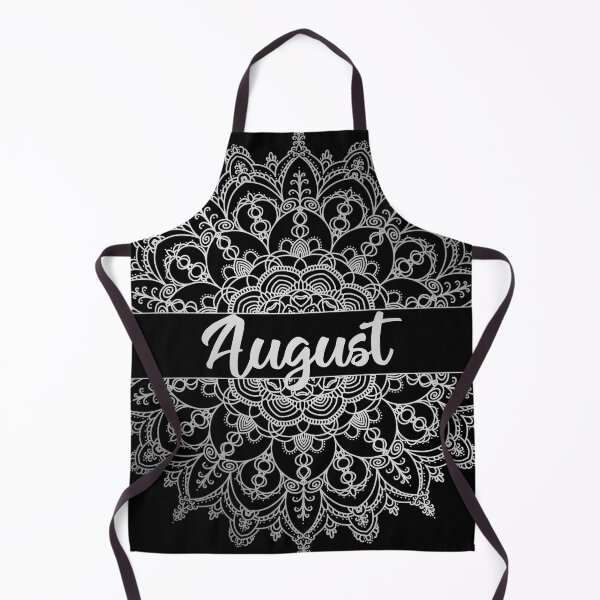 Item preview, August month for bullet journal in silver designed and sold by felinefeelings.