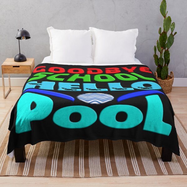 Item preview, GOODBYE SCHOOL HELLO POOL COOL SUMMER designed and sold by Ralek.