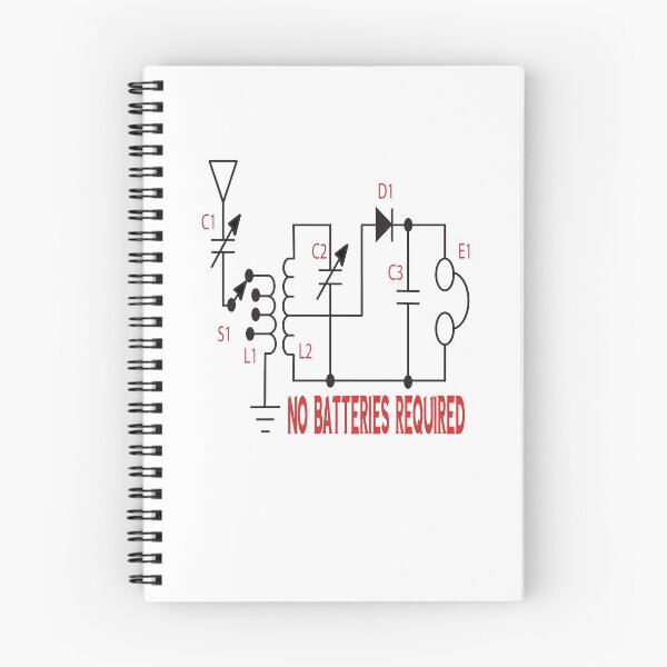 Item preview, No Batteries Required Radio Schematics designed and sold by WilsonCreekArts.