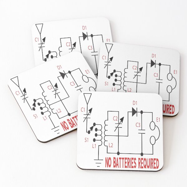 Item preview, No Batteries Required Radio Schematics designed and sold by WilsonCreekArts.