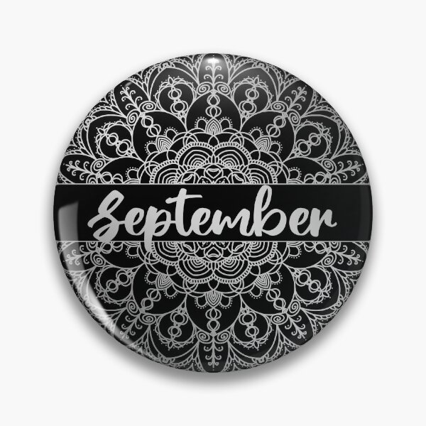 Item preview, September month for bullet journal in silver designed and sold by felinefeelings.