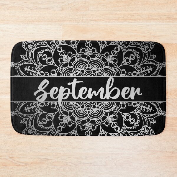 Item preview, September month for bullet journal in silver designed and sold by felinefeelings.