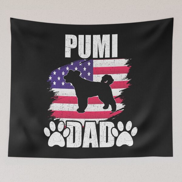 Item preview, Pumi Dad Dog Lover American US Flag Sweatshirt87 designed and sold by ayeshacl.
