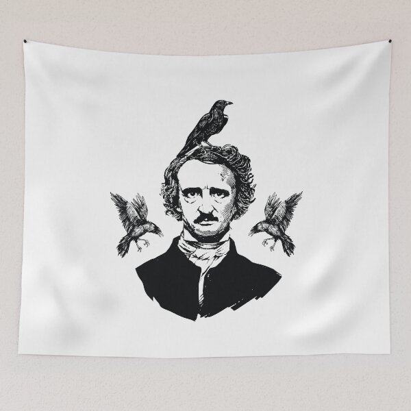 Item preview, Raven Edgar Allan Poe  designed and sold by The Junto Shop.