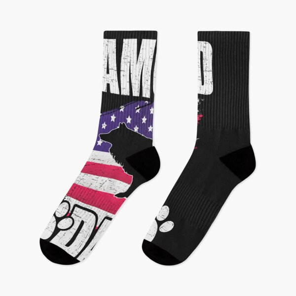Item preview, Samoyed Dad Dog Lover American US Flag Long Sleeve TShirt90 designed and sold by ayeshacl.