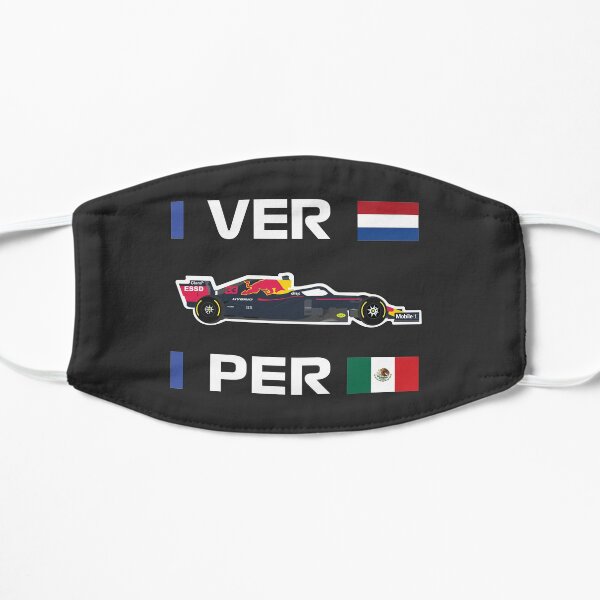 Honda F1 Team Max Verstappen Sergio Perez RB16B 2021 Red Racing Bull Masque sans plis