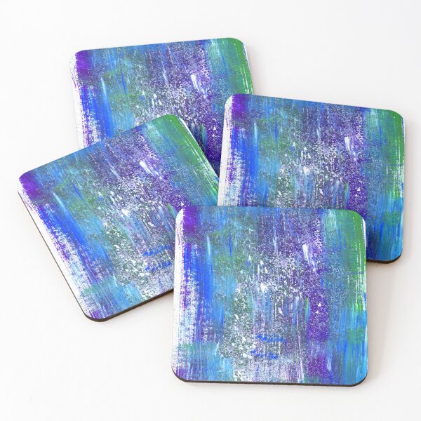 Item preview, Abstract multicolored gouache splashes designed and sold by Fishik.
