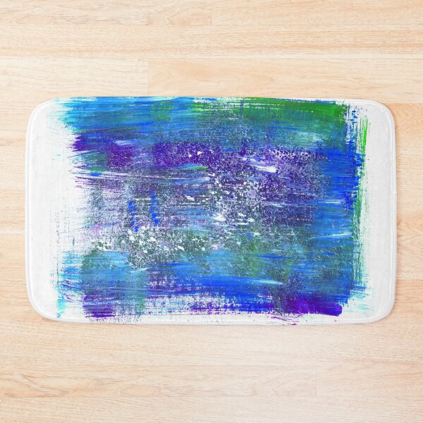 Item preview, Abstract multicolored gouache splashes designed and sold by Fishik.